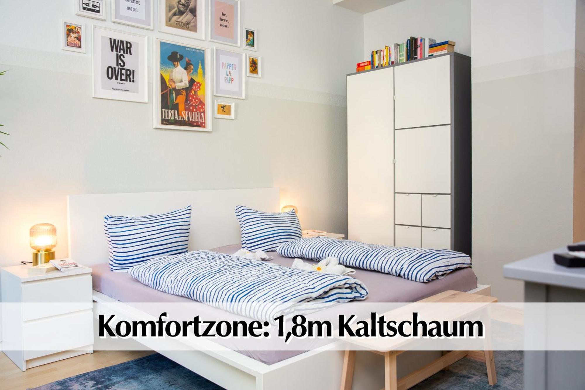 12 Fewos Im Jugendstilhaus Mit Aufzug, Terrasse, Kingsize-Bett, Smart-Tv, Etc Erfurt Bilik gambar